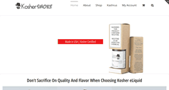 Desktop Screenshot of koshersmoke.net